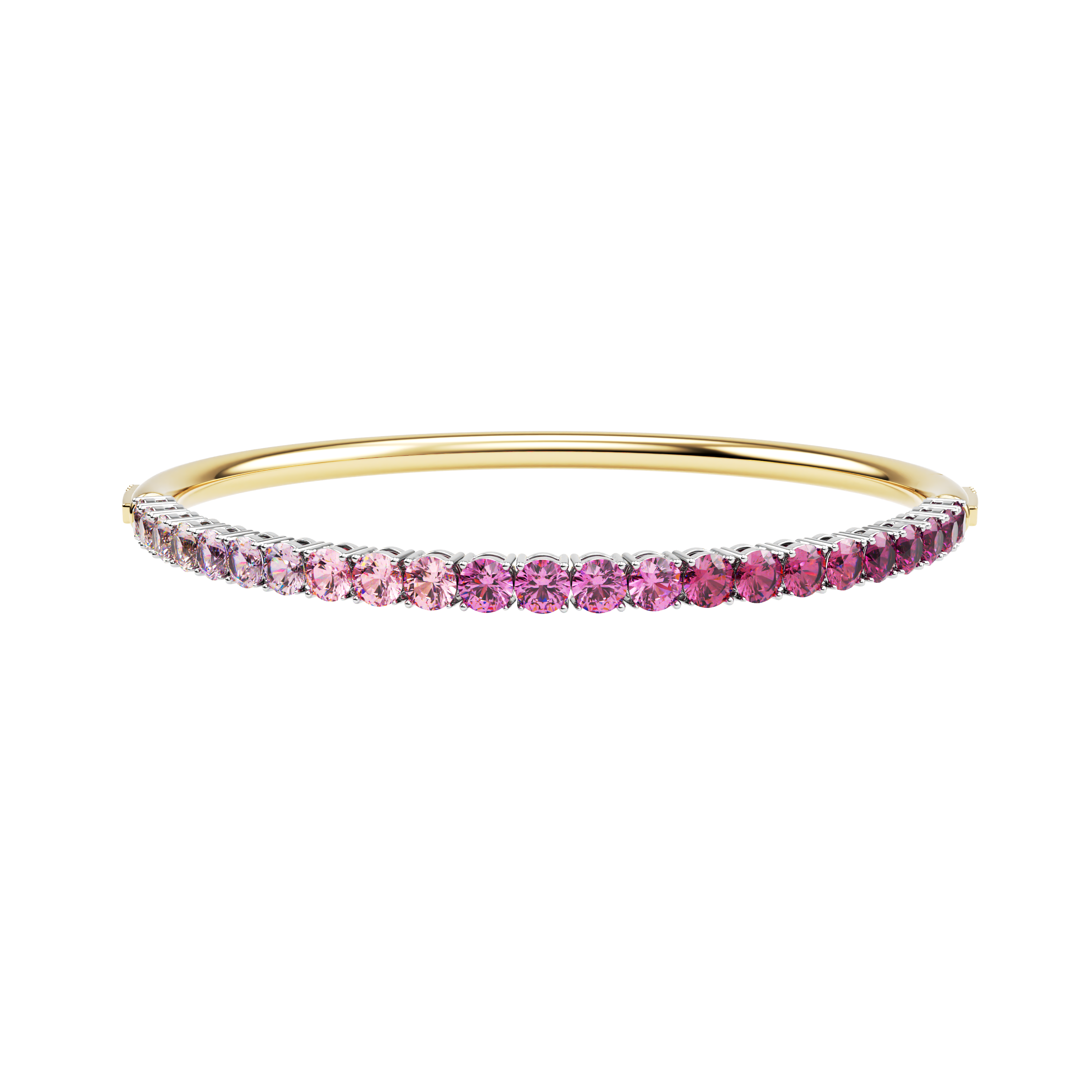 Half Bangle Pink Ombre Tennis Bracelet™ – EPJ