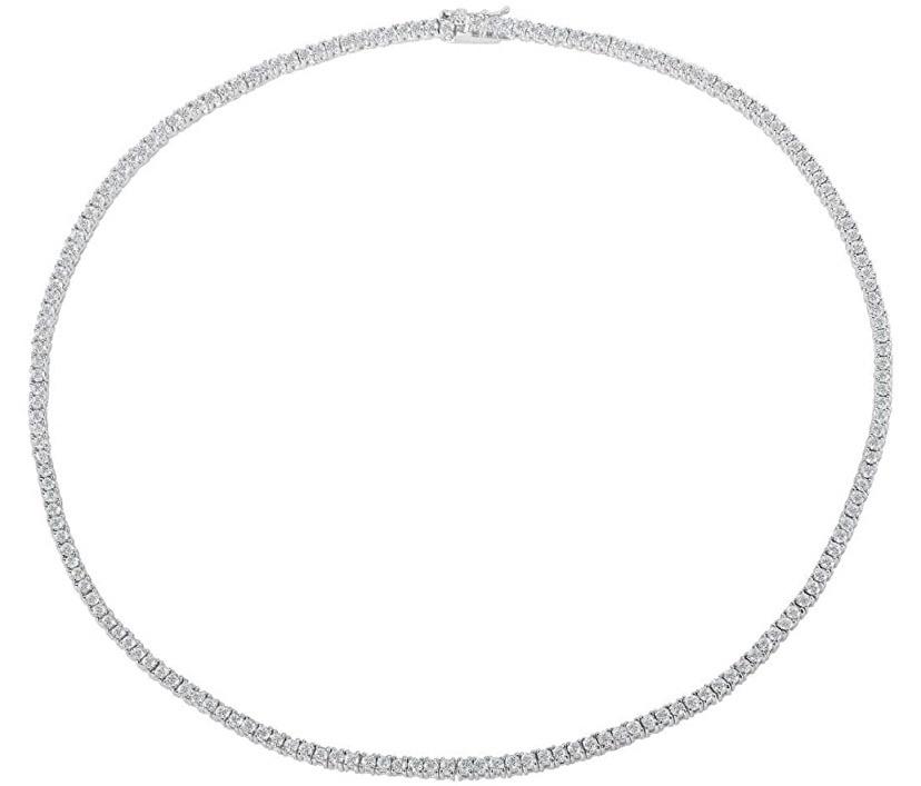 Classic 2mm Tennis Necklace – EPJ