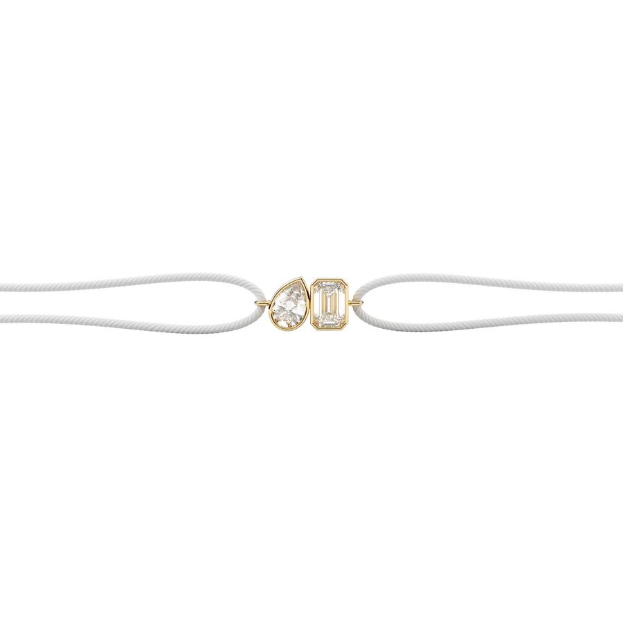 Milian Silk Cord Half Finished Bracelet, Silver Adjustable Half Bracel – A  Girls Gems